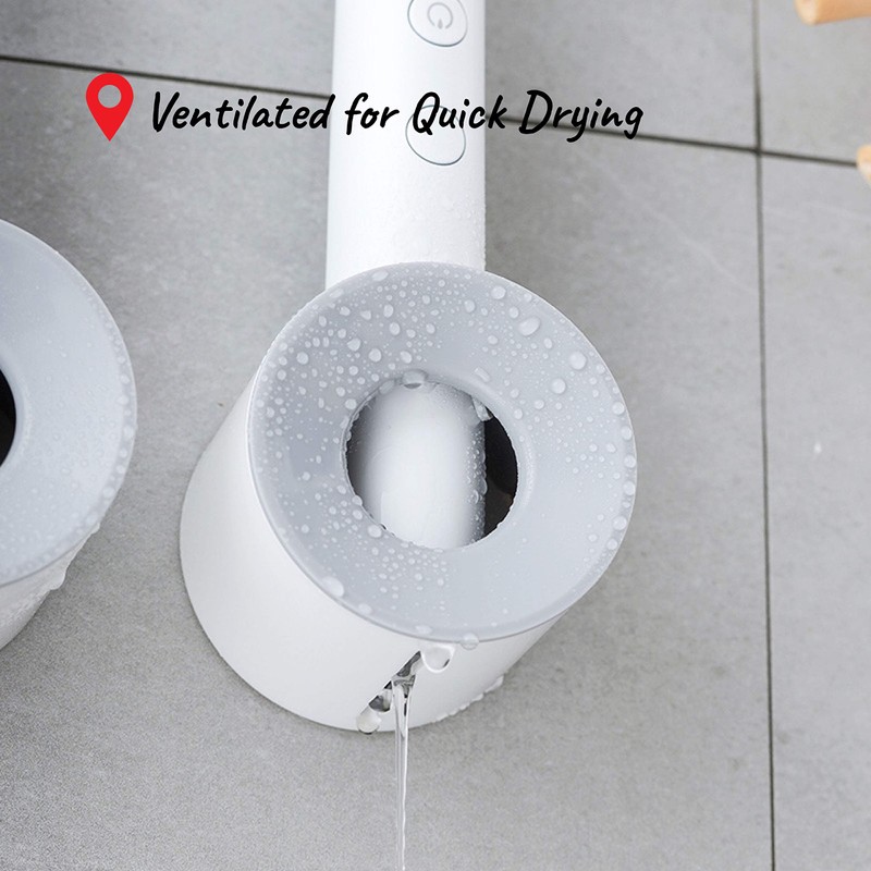 Klxsing Electric Toothbrush Holder, Wall Mounted for Shower Space-Saving, Bathroom