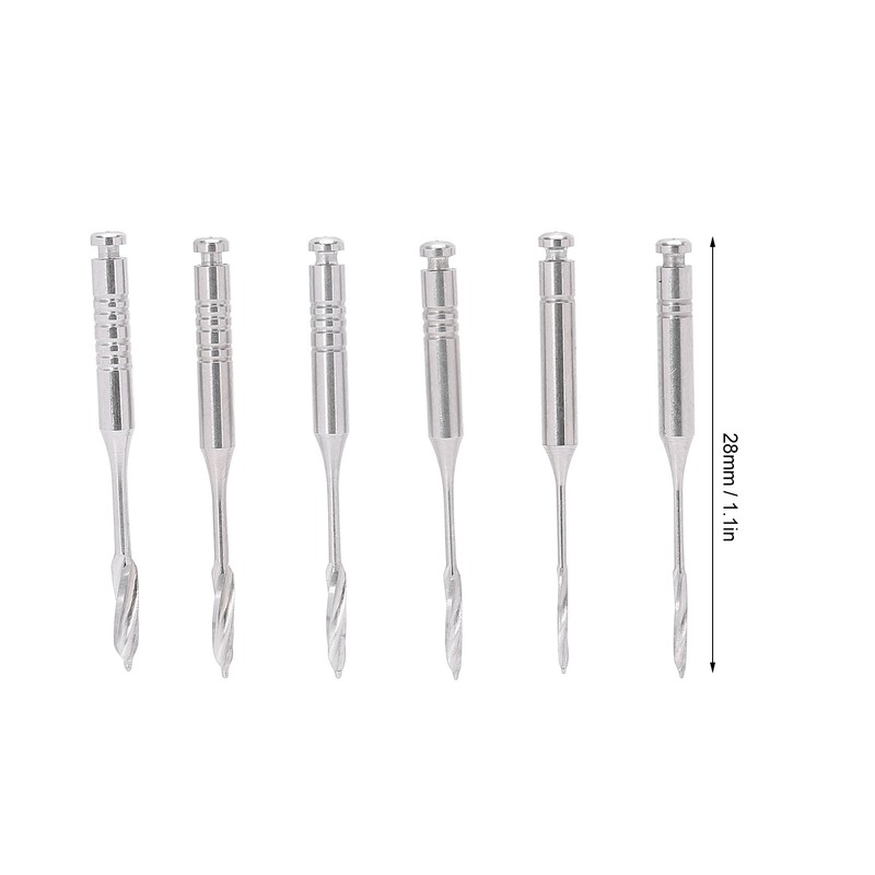 6pcs Dental Peeso Reamers Drill File Endodontic Files for Endodontic