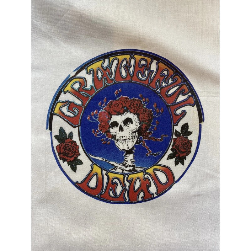 SINGER 1 Grateful Dead Band Quilt Block “Americana classic rock