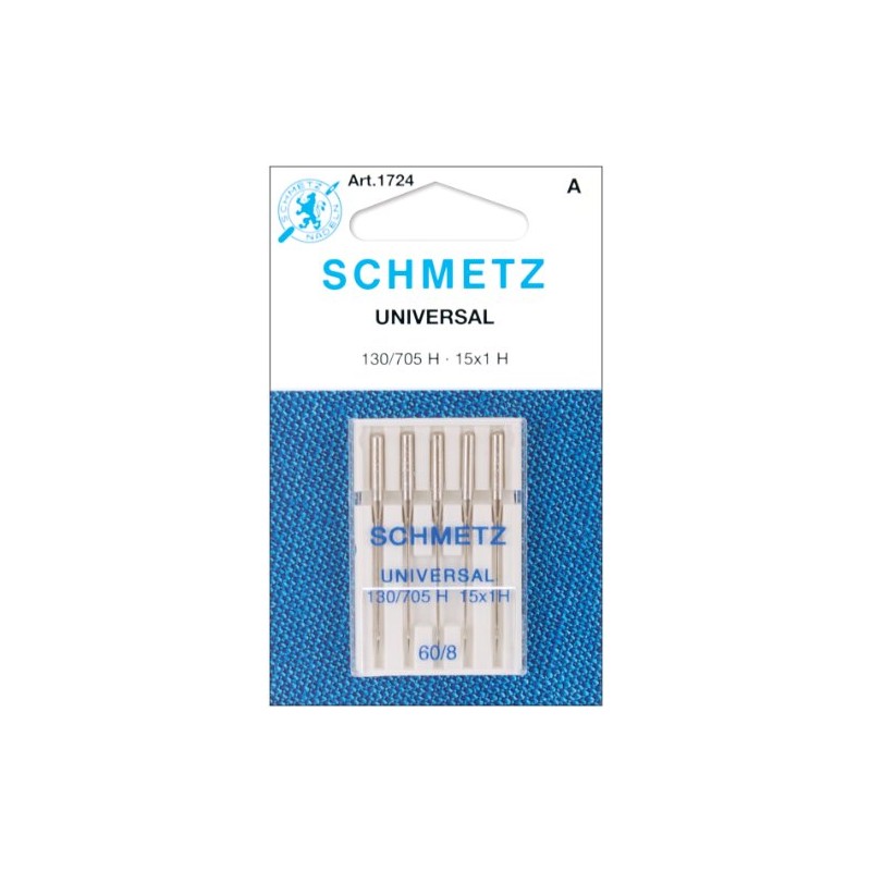 Euro-Notions Universal Machine Needles-Size 8/60 5/Pkg