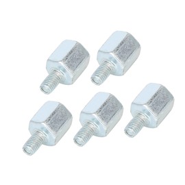 A ABSOPRO Motorcycle Rearview Mirrors Adapter 10mm to 6mm Screws (Set of 5)