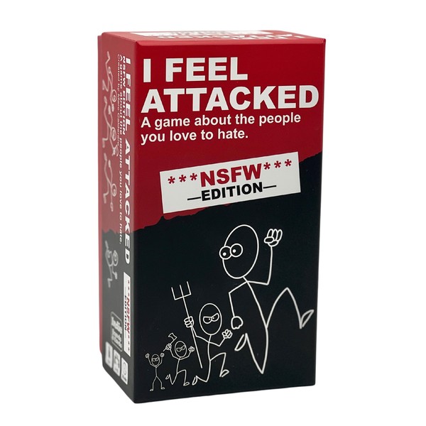 Indie Boards & Cards I Feel Attacked NSFW Edition Party Game for Adult Board Game Nights - Funny Card Games for Adults 18+, 4-10 Players - from The Publishers of Coup, Avalon and Terraforming Mars