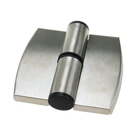 Sscon 2Pcs Public Toilets Sanitary Partition Hardware Connection Accessories Flat Door Hinge (Right)