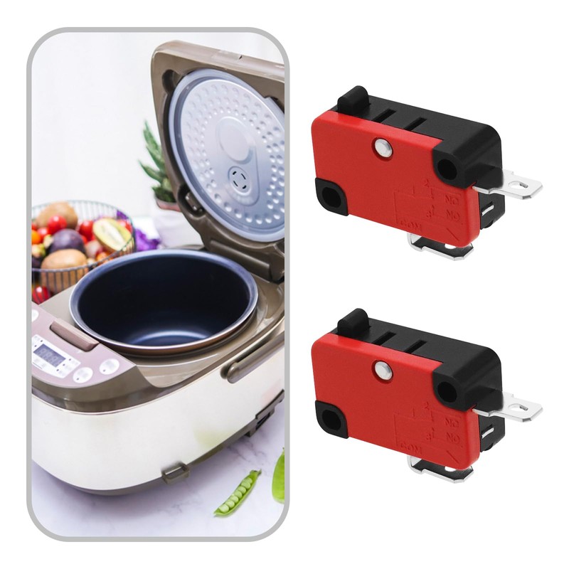 EMSea Pack of 5 V-15-1C25 Micro Limit Switch 2-Pin Momentary