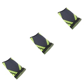 Healvian 3pcs Elastic Knee Sleeve Protector for Sports Climbing Hiking Riding Comfortable Support for Knee Protection Breathable and Flexible Design