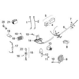Polaris ATV Resistor Assembly, Genuine OEM Part 0453315, Qty 1