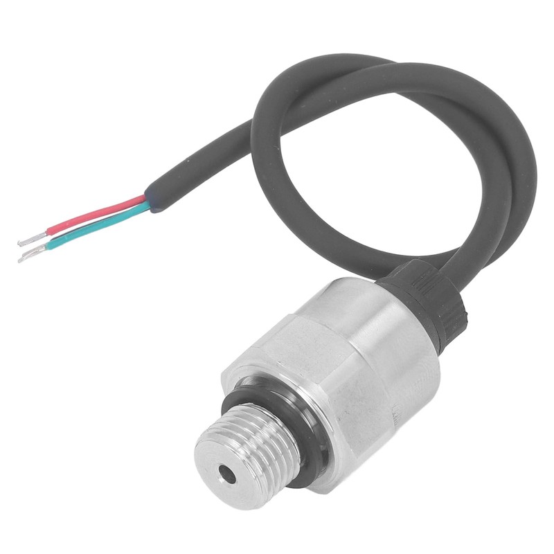 G1/4 Pressure Sensor Easy Installation High Sensitivity 5-12V 1MPa Stainless