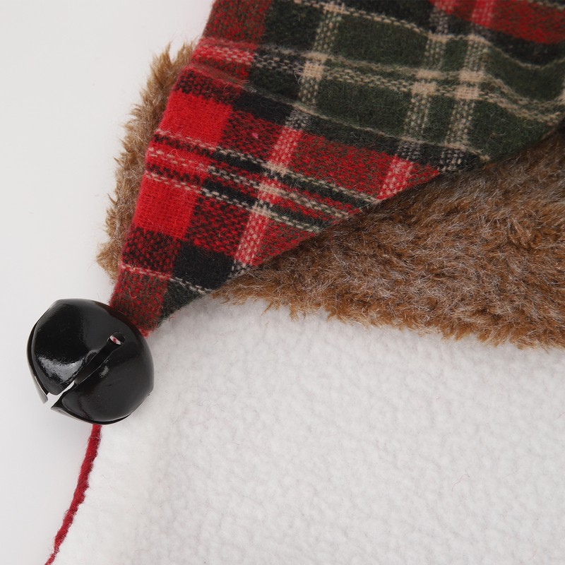 Xmas Dinner Chair Back Covers Easy To Install Soft Anti