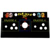 DIY Retro Arcade Skinned Pac Man 2 Player With Trackball