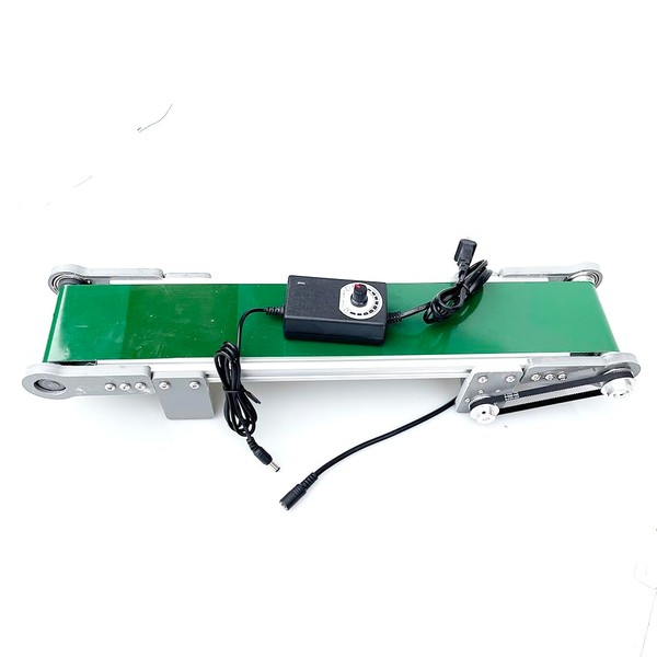 10 * 50 Small Desktop Conveyor Belt Assembly line DC12V