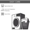 zokyer Clawfoot Tub Shower Curtain Round Wrap Around Circular Circle