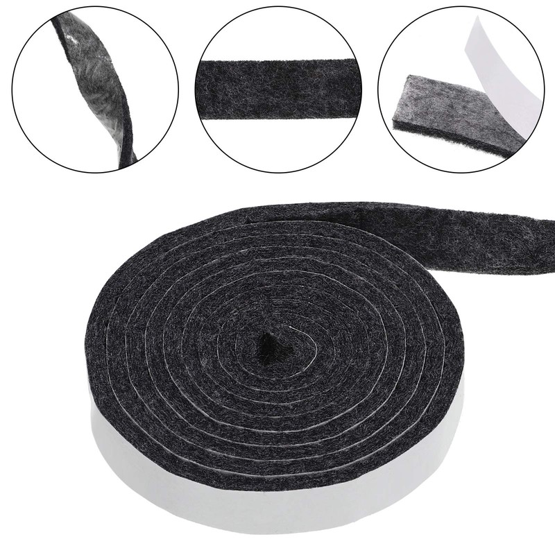 Zonon 4 Rolls 1/2 x 240 Inch Felt Strips with