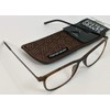 Foster Grant Tallulah Brown Reading Glasses, +1.50, w/ Soft Case