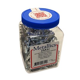 Metallics ZSA1J Zinc Conical Wall Anchor Kit Jar Pack