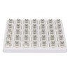 35 Pcs Keyboard Switch 3 Pin RGB SMD Linear Dustproof