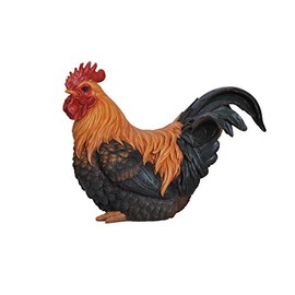 Hi-Line Gift Ltd Squatting Rooster Statue