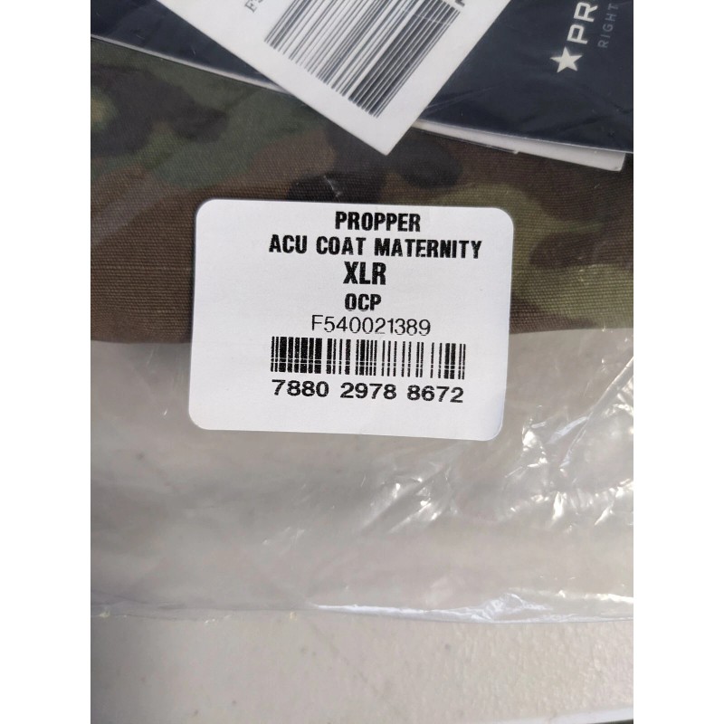 PROPPER F5400 Womens ACU Coat Maternity - X-Large Regular -