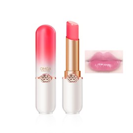 Qwesure Xixi Magic Colour-Changing Lipstick with Temperature Change - 24 Hours Long-Lasting Durability, Non-Fading & Nourishing, Colour Change Lipstick (03Strawberry)