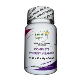 BORDIN HEALTH Complete Synergy Vitamin D Premium Supplement Blend