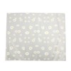 30PCS Frosted Slide Zip Plastic Bags Daisy Pattern Reusable Lightweight