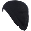 BYOS - Gorro de punto ligero y suave, estilo francés,