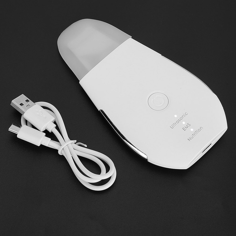 Household Ultrasonic Skin Scrubber EMS MicroCurrent Blackhead Removal Face Pore