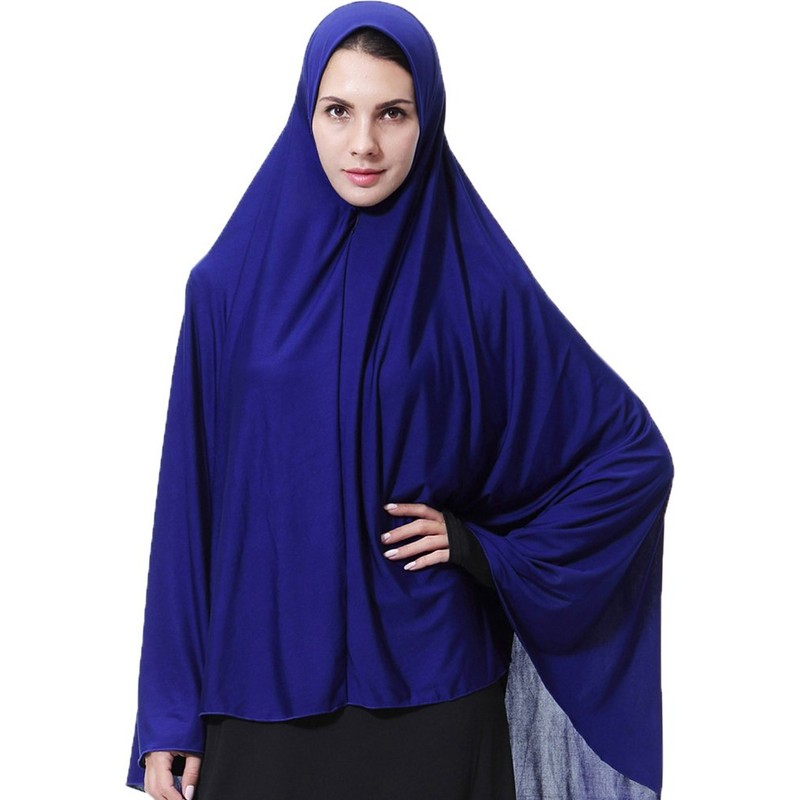Ababalaya - Bufanda larga para mujer, elegante, modesta, musulmana, islámico,