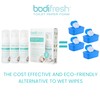 Bodifresh Toilet Paper Foam, Liquid Wet Wipe | Plant-Based, Eco