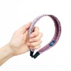 Burnaby Lucent Silver Bloom Lavender Hair Band / 버나비 루센트