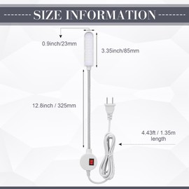 VIHOSE 6 Pack Sewing Machine Light with 30 LEDs, 3 Watt Multifunctional Gooseneck Work Light with Magnetic Mounting Base Gooseneck Arm Work Light for Workbench Lathe Drill Press