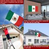 Mexico MX Flag 5x8 Outdoor Double Sided - Vivid Color
