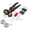 Garden Graft Tool, 4EVERHOPE Pfropfschere mit 2 zusätzlichen Klingen und