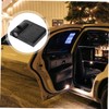 Mikinona 2pcs Car Door Led Welcome Lamp Auto Door Courtesy