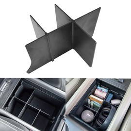 EDBETOS Armrest Divider Compatible with Honda Pilot 2016-2022 / Ridgeline 2017-2023 / Honda Passport 2019-2023 Center Console Organizer Insert Accessories，Custom Design