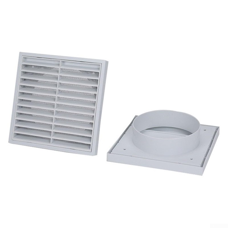 Wall Duct Ventilation Grille Plastic Grille Air Outlet Extractor Hood
