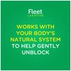 Fleet Laxative Glycerin Suppositories for Adult Constipation, Adult Laxative Jar