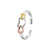 Engelsrufer ERR-WITHLOVE-03-TRI Women's Ring With Love Sterling Silver with Heart