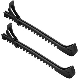 1 Pairs Skate Guards with Adjustable Buckles and Water Filtration Holes, Prevent Rusting Ice Hockey Blade Protector Equipment, Figure Skating Shoe Covers Accessories for for Adult, Kids, Youth, Couple