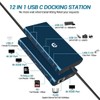 Tymyp USB C Hub, 12-in-1 Docking Station, USB C Hub