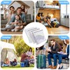 8 Pieces Mesh Laundry Bags with Zip 40x30cm Small Washing