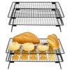 QWORK Stackable Cooling Racks for Baking and Cooking, 2 Pack