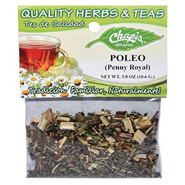 6 PIECES CHAPIS POLEO NATURAL HERBS HIERBAS Net Wt. 3/8 oz. (10.6 g)