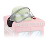 Adjustable Children’s Firefighter Helmet with Folding Visor, Neck Scarf, Fire