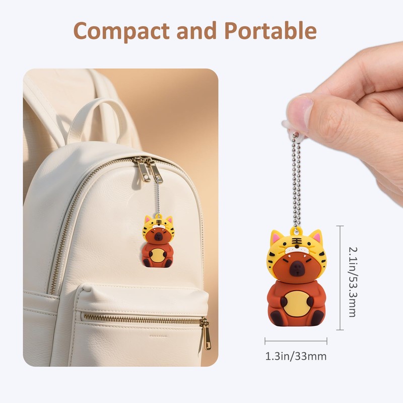 BORLTER CLAMP 64GB USB Flash Drive Cute Flash Drive in