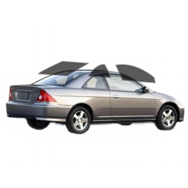 AUTOTEK Precut Windows Tint Film All Sides Cars Sun Blocking Protection Privacy Anti Shatter Glass 2 Ply Film 35% Tint Shade kit for Honda Civic Coupe 2001-2005
