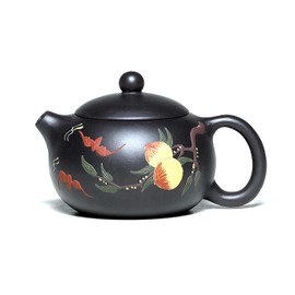 SILINE Zisha Teapot 6.8oz Chinese Yixing Clay Handmade Tea Pot Brew Kungfu Tea Set