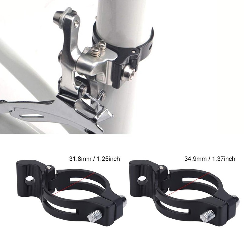 Bike Derailleur Clamp, Front Mech Clamp Alloy Braze on Front