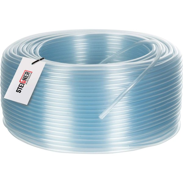 STEIGNER SBS Transparent PVC Fuel Hose, Water Hose