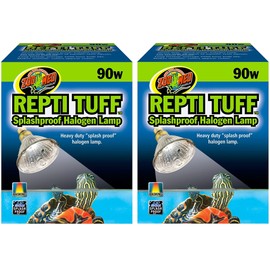 (2 Pack) Repti Tuff Halogen Lamp 90W