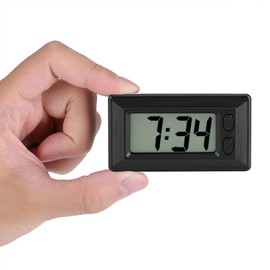 LCD Desk Clock, Dashboard Clock, Digital Table, Car, Dashboard, Desk, Electronic Clock, Date and Time, Calendar, Display Electronic Clock, LED, Alarm Clock, Remote Control, Stylish Clock, Brightness Adjustment, Table Clock, Alarm Function, Wall Clock, Energy Saving
